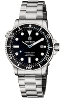 Master 1000 II 44mm Automatic Diver Black Ceramic Bezel -black Glossy Dial-blue Second Hand