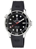 Master 1000 II 44mm Automatic Diver Black Ceramic Bezel -black Glossy Dial-red Second Hand