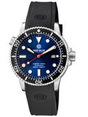 Master 1000 II 44mm Automatic Diver Black Ceramic Bezel - Blue Sunray Dial Red Second Hand
