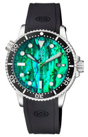 Master 1000 II 44mm Automatic Diver Black Ceramic Bezel -green Abalone Dial