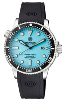 Master 1000 II 44mm Automatic Diver Black Ceramic Bezel – Matte Ice Blue Dial Strap