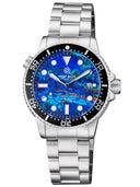 Master 1000 II 44mm Automatic Diver Black Ceramic Bezel -labradorite Phoenix Stone Dial Bracelet