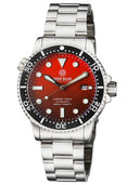 Master 1000 II 44mm Automatic Diver Black Ceramic Bezel Matte Orange Dial Bracelet