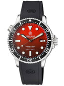 Master 1000 II 44mm Automatic Diver Black Ceramic Bezel Matte Gradient Orange Dial Strap