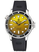 Master 1000 II 44mm Automatic Diver Black Ceramic Bezel Matte Gradient Yellow Dial Strap