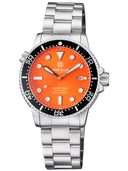 Master 1000 II 44mm Automatic Diver Black Ceramic Bezel -orange Sunray Dial