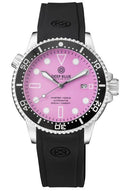 Master 1000 II 44mm Automatic Diver Black Ceramic Bezel – Purple/lavender Full Lume Dial Strap