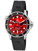 Master 1000 II 44mm Automatic Diver Black Ceramic Bezel -red Abalone Dial