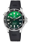 Master 1000 II 44mm Automatic Diver Black Ceramic Bezel Sunray Gradient Green Dial Strap