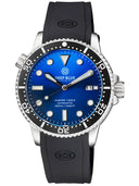 Master 1000 II 44mm Automatic Diver Black Ceramic Bezel Sunray Gradient Light Blue Dial Strap