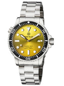 Master 1000 II 44mm Automatic Diver Black Ceramic Bezel Sunray Yellow Dial Bracelet