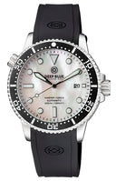 Master 1000 II 44mm Automatic Diver Black Ceramic Bezel -white Mother Of Pearl Dial