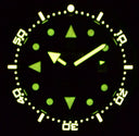 Master 1000 II 44mm Automatic Diver Black Orange Ceramic Bezel Arrow Vintage Black Dial Bracelet