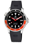 Master 1000 II 44mm Automatic Diver Black/red Ceramic Bezel -black Glossy Dial