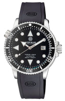 Master 1000 II 44mm Automatic Diver Black White Ceramic Bezel Arrow Vintage Black Dial Strap