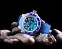 Master 1000 II 44mm Automatic Diver Blue Ceramic Bezel – Blue Abalone Dial Strap