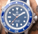 Master 1000 II 44mm Automatic Diver Blue Ceramic Bezel – Blue Sunray Dial Bracelet