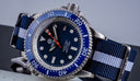 Master 1000 II 44mm Automatic Diver Blue Ceramic Bezel – Blue Sunray Dial Strap