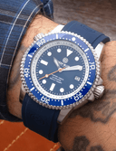 Master 1000 II 44mm Automatic Diver Blue Ceramic Bezel – Blue Sunray Dial Strap