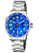 Master 1000 II 44mm Automatic Diver Blue Ceramic Bezel - Blue Mother Of Pearl Dial-orange Second Hand