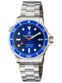 Master 1000 II 44mm Automatic Diver Blue Ceramic Bezel - Dark Blue Sunray Dial-red Second Hand