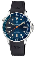 Master 1000 II 44mm Automatic Diver Dark Blue Ceramic Bezel -dark Blue Sunray Dial-orange Second Hand