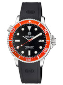 Master 1000 II 44mm Automatic Diver Red Ceramic Bezel -black Glossy Dial