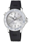 Master 1000 II 44mm Automatic Diver Silver Ceramic Bezel –silver Sunray Dial
