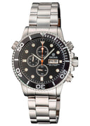 Master 1000 Quartz Chronograph Diver Black Bezel – Black Subdials Bracelet