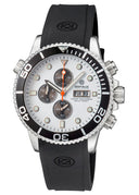Master 1000 Quartz Chronograph Diver Black Bezel – White Dial - Black Subdials