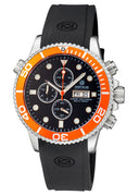 Master 1000 Quartz Chronograph Diver Orange Bezel – Black Dial
