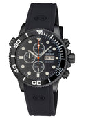 Master 1000 Quartz Chronograph Diver PVD Black Case - Black Bezel – Black Subdials