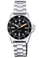 Master 1000 — Retro Black Orange Bracelet