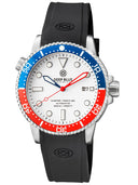 Master 1000 USA Automatic Diver Ceramic Blue/red Bezel -white Dial