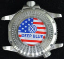 Master 1000 USA Automatic Diver Ceramic Blue/red Bezel -white Mother Of Pearl Dial