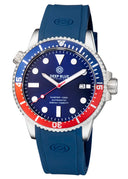 Master 1000 Automatic Diver Blue/red Bezel -blue Dial 15/30/45 Bezel