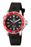 Master 1000 Automatic Diver Red Bezel -black Dial