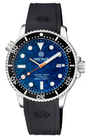 Master 1000m II 44mm Light Blue Meteorite Dial Automatic Diver Black Ceramic Bezel Strap