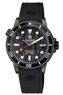 Master 1000m II 44mm PVD Case Black Meteorite Dial Automatic Diver Black Ceramic Bezel Strap