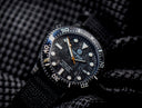 Master 1000m II 44mm PVD Case Black Meteorite Dial Automatic Diver Black Ceramic Bezel Strap