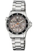 Master 1000m II 44mm Silver Meteorite Dial Automatic Diver Black Ceramic Bezel Bracelet