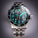 Master 1000m II 44mm Silver Meteorite Dial Automatic Diver Black Ceramic Bezel Strap