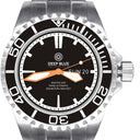 Master 2000 Day Date Swiss Auto Black Dial Inner Lume Ring Orange Hands