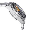 Master 2000 Day Date Swiss Auto White Dial Round Hour Markers Black Hands