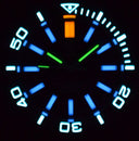 Master 2000 Daynight T-100 Tritium Swiss Automatic Diver Black-black-pvd Black Case
