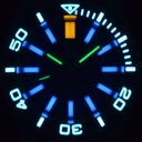 Master 2000 Daynight T-100 Tritium Swiss Automatic Diver Blue Bezel – Dark Blue Dial SS Case