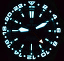 Master 2000 GMT Automatic Diver- Eta 2893-2 Swiss Movement Black Bezel - Black Orange