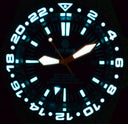 Master 2000 GMT Automatic Diver- Eta 2893-2 Swiss Made Movement Black Orange
