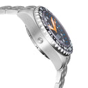 Master 2000 GMT Automatic Diver- Eta 2893-2 Swiss Made Movement Black Orange