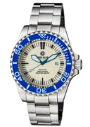 Master 2000 Swiss Automatic Diver Blue/white Bezel - Full Lume White Dial